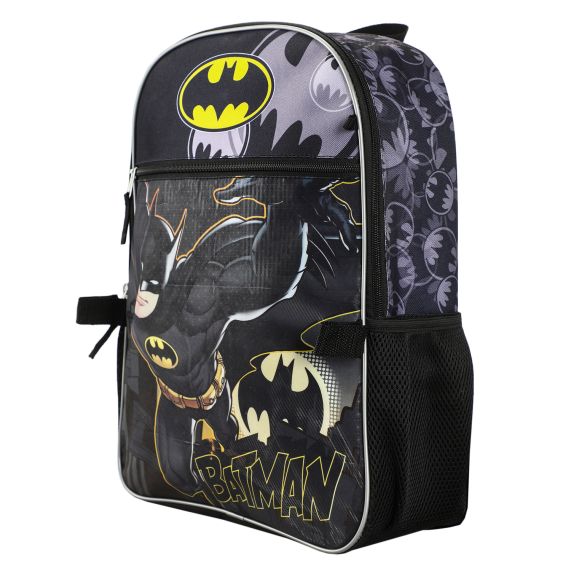 Bioworld | BATMAN - 16” Backpack 5 PC Set Bioworld