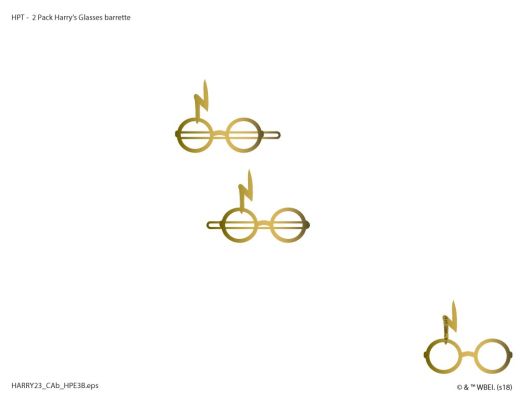 HARRY POTTER - 2 Pack Harry'S Glasses Barrette