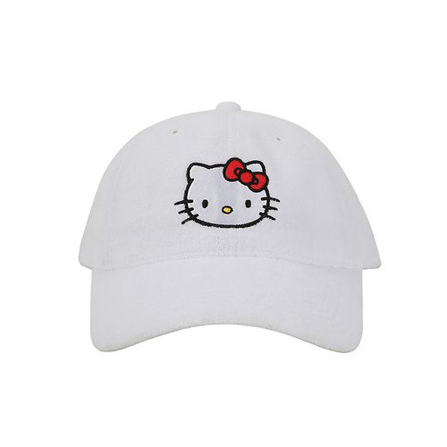 Hello Kitty Embroidered Terry Cloth Dad Hat