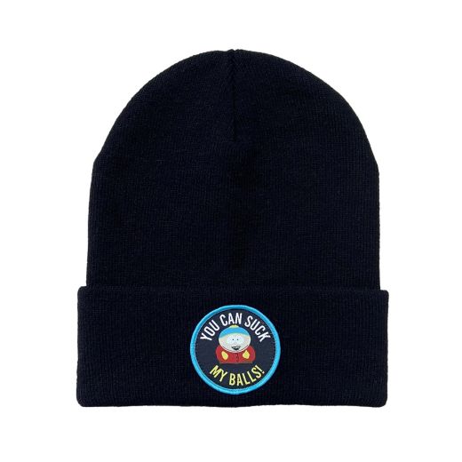 South Park Cartman Embroidered Tall Cuff Beanie