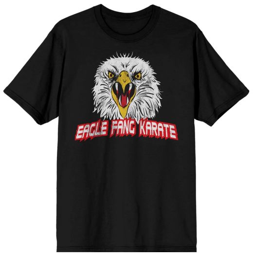 COBRA KAI -  EAGLE FUNG KARATE MEN'S BLACK TEE