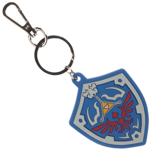 NINTENDO - ZELDA - Sheild Soft Touch Keychain