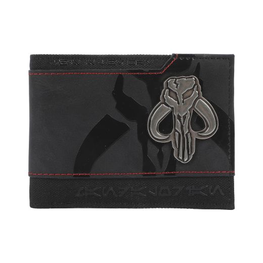 STW -Mandalorian Mythosaur Skull Symbol Wallet