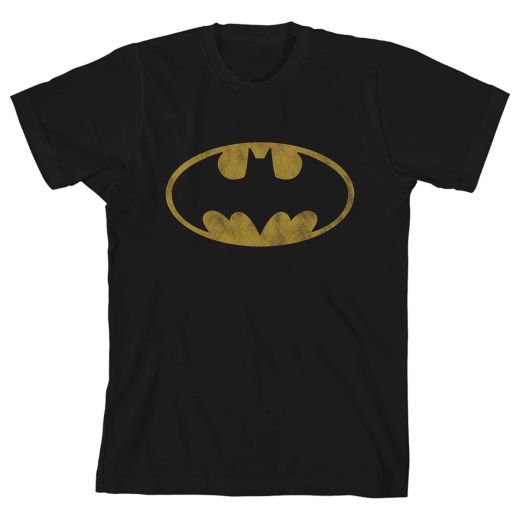 BATMAN - Logo Men's Black Tee