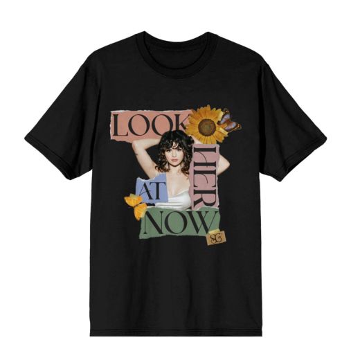 Bravado Selena Gomez Look At Her Now Black T-Shirt