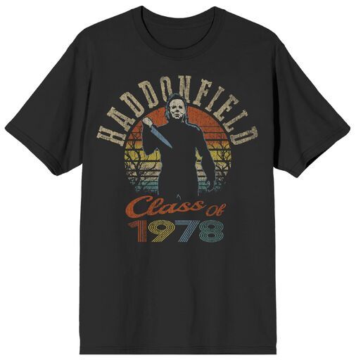 HALLOWEEN - Haddonfield Class of 1978 Adult Black Tee