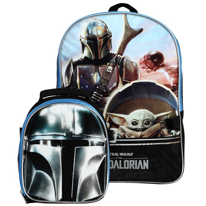 Bioworld Star Wars' The Mandalorian Grogu Baby Yoda Backpack Lunch