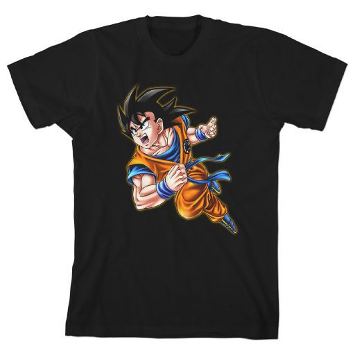 Bioworld | DRAGON BALL Z - Goku Boy's Black Tee 6PPK (S-1,M-2,L-2,XL-1 ...