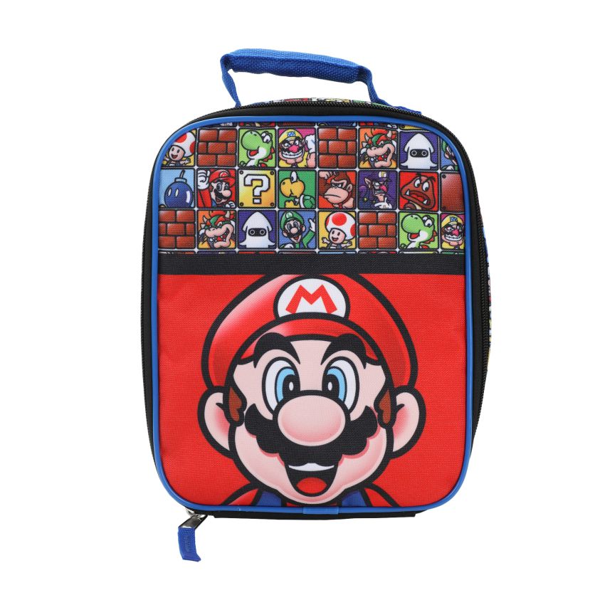 Bioworld Super Mario - Borsa Per Il Pranzo Rettangolare