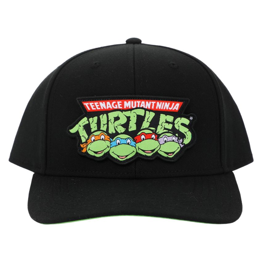 Bioworld | TMNT - Retro Logo with Turtles Hat Bioworld