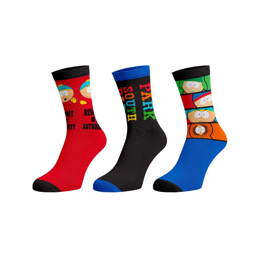 Bioworld | South Park - Crew Socks 3 Pack Bioworld