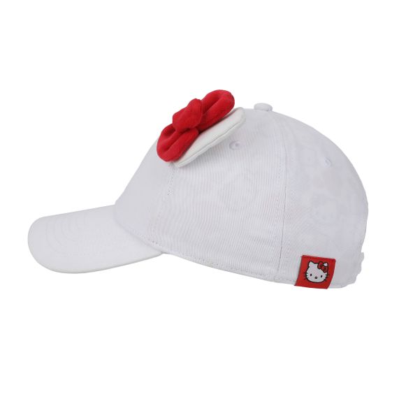 Bioworld | Hello Kitty – Snapback Dad Hat With 3D Ears & Bow  display picture 3