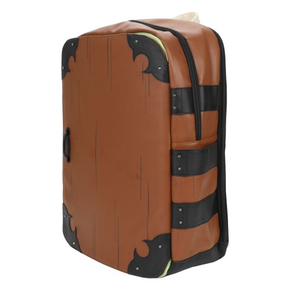 Bioworld Demon Slayer Nezuko Kamado Wooden Box Mini Backpack Brown Black Bioworld Demon Slayer Nezuko Kamado Wooden Box Mini Backpack  main image 2