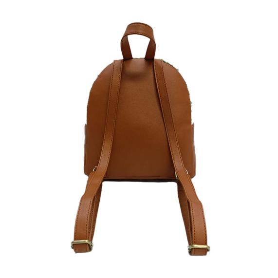 Bioworld | Animal Crossing Tom Nook Leaf Collage Mini Backpack Bioworld Bioworld | Animal Crossing Tom Nook Leaf Collage Mini Backpack Bioworld