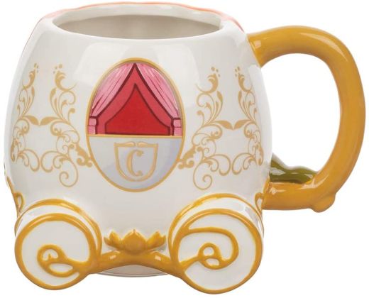 Disney Cinderella Pumpkin Sculpted Mug