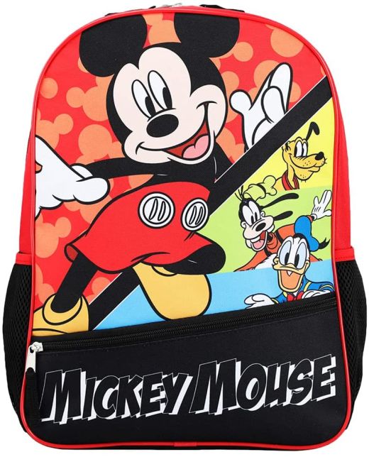 Mickey Mouse 16" Kids Hooded Backpack with Ears