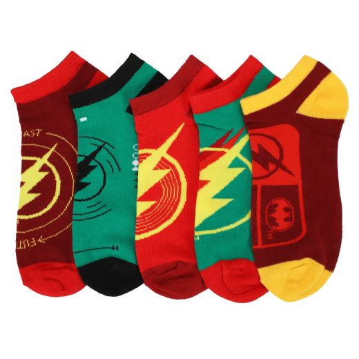 FLASH - Logos 5 Pack Ankle Socks