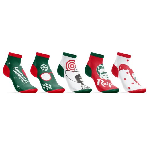 CHRISTMAS STORY- 5 Pack Green Red