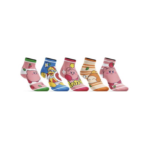 KIRBY  - Characters 5 Pack Ankle Socks