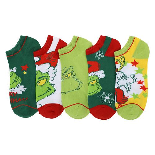 THE GRINCH - JRS Ankle Sock 5 Pack