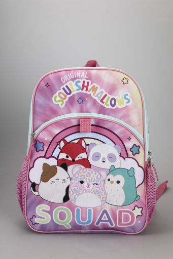 Squishmallows Squad Characters 5 Piece Kids 16" Backpack Set