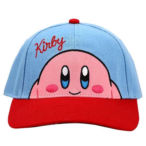 KIRBY - Peek A Boo Blue & Pink Structured Dad Hat