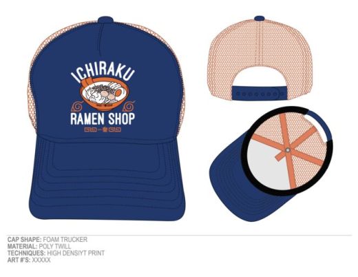 NARUTO Ichiraku Ramen Shop Snapback Hat