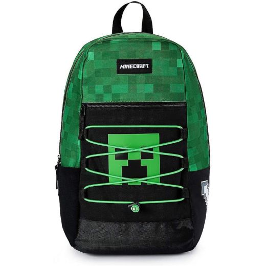MINECRAFT - Creeper Bungee Poly Backpack