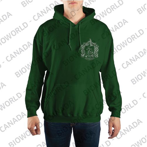 HARRY POTTER - SLYTHERIN FRONT AND BACK HOODIE PPK (S-1,M-2,L-2,XL-2)