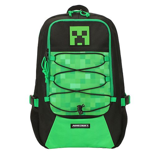 MINECRAFT - Bungee Cord Creeper backpack
