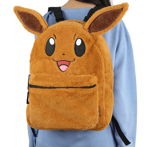 Pokemon Eevee Characters Reversible 16" Backpack with Ears