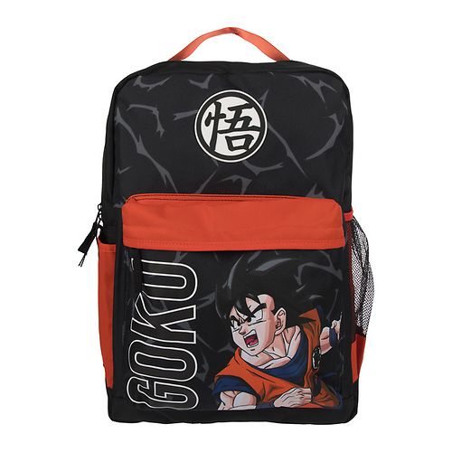 DRAGON BALL Z - Goku Print w/ Rubber Badge Backpack