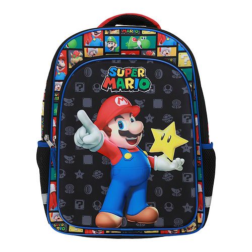 Super Mario – Mario Holding Star Youth 16” Backpack