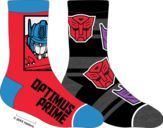 Transformers Optimus Prime 2 Pack Kids Crew Socks
