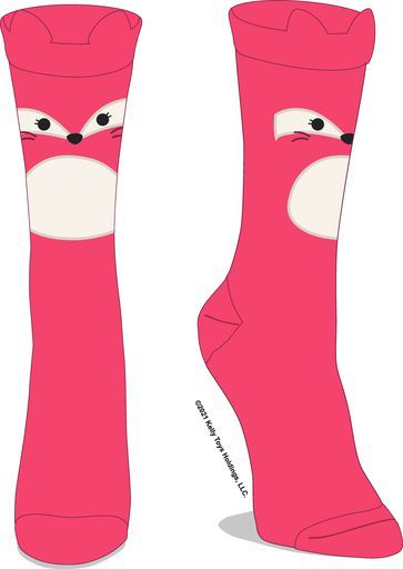 Squishmallows Fifi Big Face Ears Crew Socks