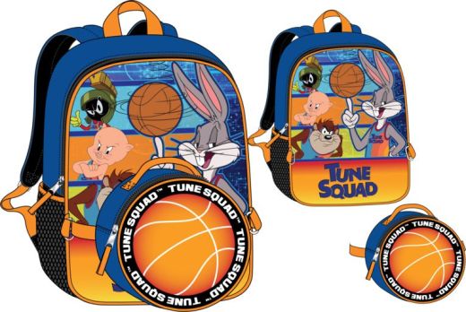 Space Jam A New Legacy Basketball Backpack with Lunch Bag