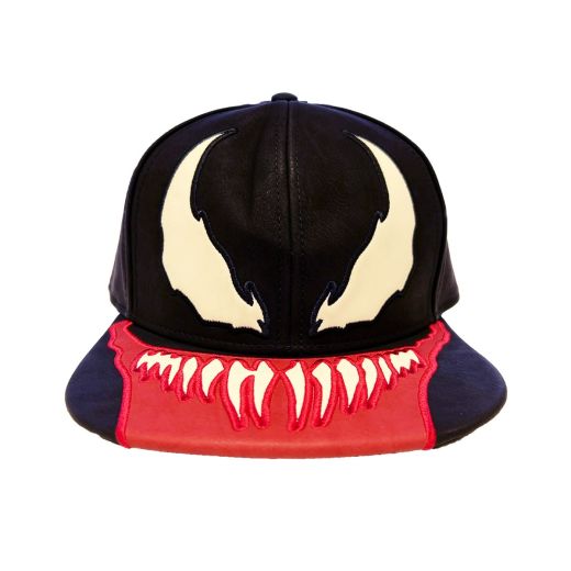 Marvel Venom Big Face Faux Leather Snapback Hat