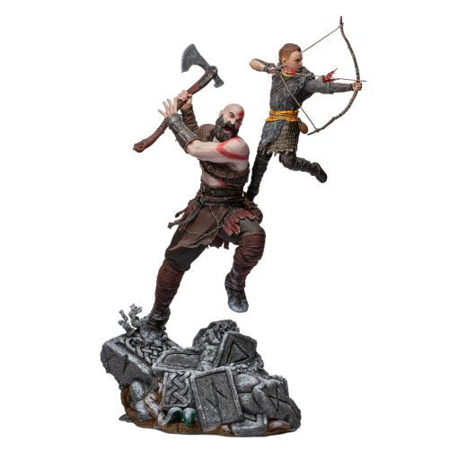 Iron Studios - Kratos and Atreus BDS Art Scale God of War 1:10