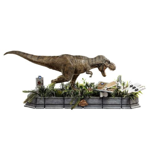 Iron Studios - Art Scale 1/20 - Jurassic Park - T-Rex & Donald Gennaro