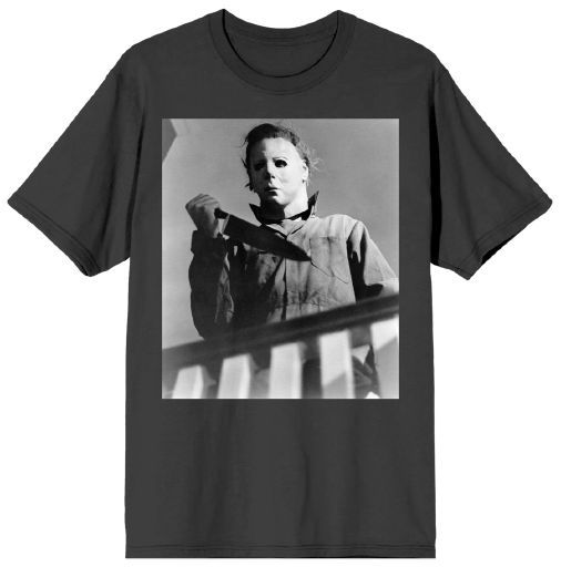 HALLOWEEN - Michael Myers Mens Charcoal Tee