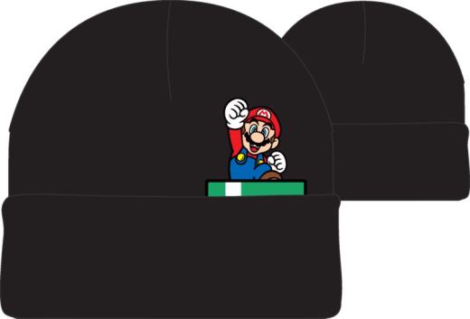Super Mario Bros Mario Fist In Air Beanie