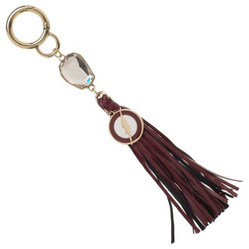 DC COMICS - FLASH - Crystal Tassel Keychain