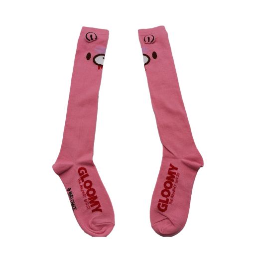 Gloomy Bear -  3D Ears Woman’s Pink Sock