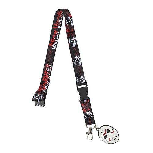 FRIDAY THE 13TH - Jason Voorhees Lanyard With Jason Mask Charm