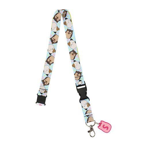 SQUISH MALLOWS - Hans and Cam Pattern Art Sublimated Straps Landyard