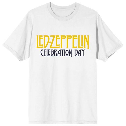 LED ZEPPLIN - Celebration Day Mens White Tee