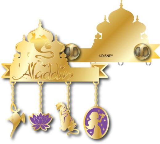 Disney - Aladdin Charmed Enamel Filled Pin Set
