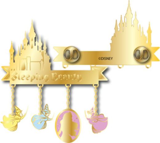Disney - Sleeping Beauty Charmed Enamel Pin Set