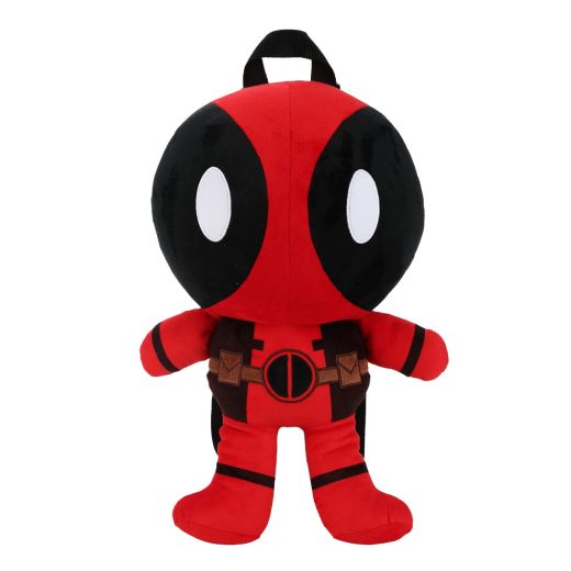 Marvel Deadpool Chibi Fuzzy Mini Backpack with Straps