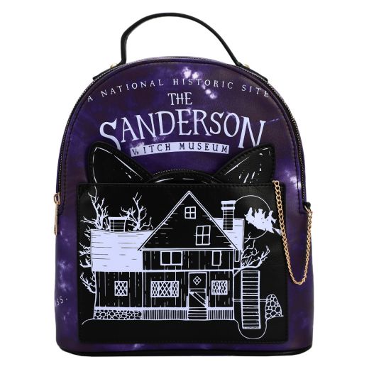Hocus Pocus The Sanderson Witch Museum Mini Backpack With Coin Pouch